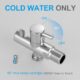 Ibergrif, Recessed Toilet Shower Kit with Hose, Bracket, Shower, Chrome, Silver
