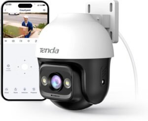 Caméra Tenda WiFi extérieure 3MP - Vision nuit couleur
