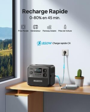 BLUETTI AC70 Portable Power Station, 768Wh LiFePO4 Battery with 2 AC Outlets 1000W (2000W Pic), 100W USB Type-C Port, Product Was No