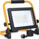 Aigostar - Projecteur de Chantier LED 50W,4480LM,Lampe Chantier avec Prise,etancheite e Portable,Lampe de Travail Mince et Leger, Ro