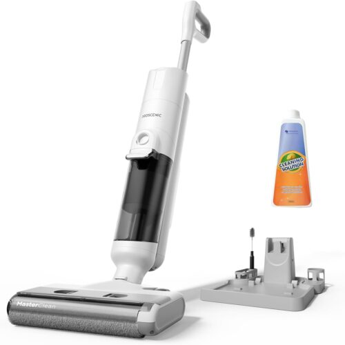Proscenic F10 Pro Aspirateur Laveur sans Fil,Aspirateur Eau et Poussiere, Aspirateur Balai sans Fil Humide et Sec,1.15L Reservoir,Au