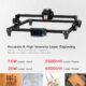 Machine de gravure laser de table 7,5-20W pour bois et cuir