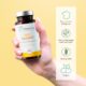TRIO Immunite Vitamine D3 Vitamine C Zinc Bisglycinate Formule 3 en 1 Ultra Complete Energie et Tonus 60 Comprimes pour