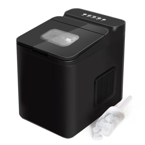 Machine à glaçons Todeco 1,5 L, 12 kg/24h, autonettoyante