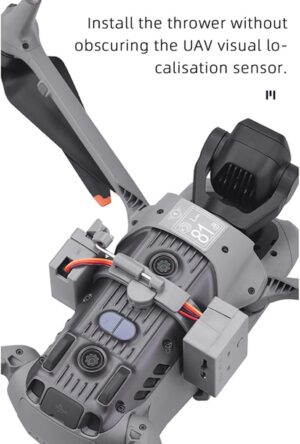 LICHIFIT Systeme Airdrop pour drone trains d'atterrissage pour drone DJI Air 3 - Lanceur de charge utile - Transport - Dispositif