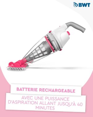 BWT Pool vacuum BC50 Effective cleaning of above-ground pools and pools up to 25 m3 Cordless operation with maximum freedom of m