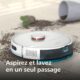 Philips Aspirateur Robot Serie 2000 - Aspiration de 2700 Pa, Navigation Laser, Application Homerun, Station de vidage Automatique, A