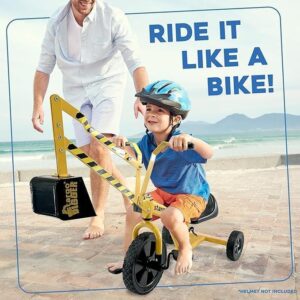 Tricycle excavatrice Stargo – pelle, pédales, roue rotative