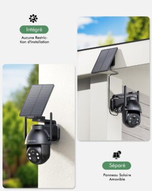 61J0cexdVNL._AC_SL1500_.jpg Caméra surveillance solaire WiFi 2K YESYAMO 360° PTZ