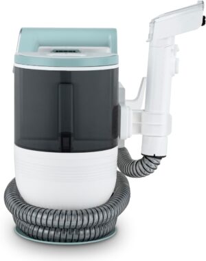 H.Koenig Nettoyeur Textile à Main Eau Chaude TWT88, Double Réservoir 1600mL et 950mL, Débit d'Eau 290mL/min, Température jusqu'à 60°