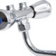 Thermoflow QMIX10 Robinet melangeur a Deux poignees pour Le Rangement sur la Table, Chromee, (H x B x T): 240 x 100 x 40 mm