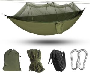 Hamac Udbrud camping moustiquaire 300 kg 260 x 140 cm nylon