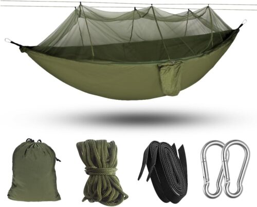 Hamac Udbrud camping moustiquaire 300 kg 260 x 140 cm nylon