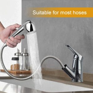 61KMfFFJSXL._AC_SL1001_.jpg Ibergrif M91209 Robinet de cuisine a tete de pulverisation de rechange Pomme de douche amovible Robinet a 2 fonctions Buse de pulver