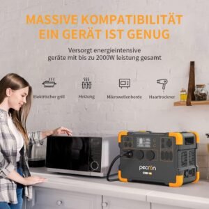 Générateur solaire portable PECRON E2000LFP 2000W 1920Wh