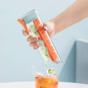 61KuQtm2KCL._AC_SL1500_.jpg Moule à glaçons 6 carrés orange, passe au lave-vaisselle