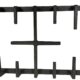61LEJk9tZ9L._AC_SL1500_.jpg Cuisiniere a gaz integree, a 4 feux, gaz naturel, propane, encastrable pour gaz naturel, propane, en acier inoxydable, protection th