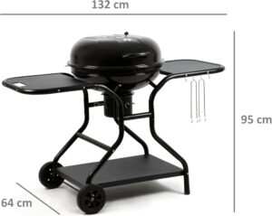 Barbecue sphérique BBQ-Toro Ø57 cm, surface Ø54,5 cm