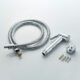 61NIJTT0mML._AC_SL1001_.jpg Ibergrif M20282 Toilet Shower Kit with Wall Mount and 1.2 m Hose, Silver Chrome Finish - Hygienic Shower for Toilet and Cleaning