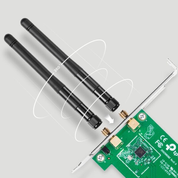 TP Link TL-WN881ND 300Mbps Wireless N PCI Express Adapter
