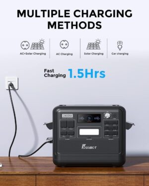 61Nf6SollGL._AC_SL1500_.jpg Générateur solaire portable FOSSiBOT F2400 2048Wh 2400W