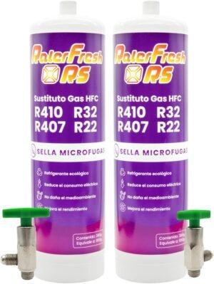 61NljTHcwCL._AC_SL1200_.jpg Gaz réfrigérant Ralerfresh RS R410/R32/R407/R22, 2 clés