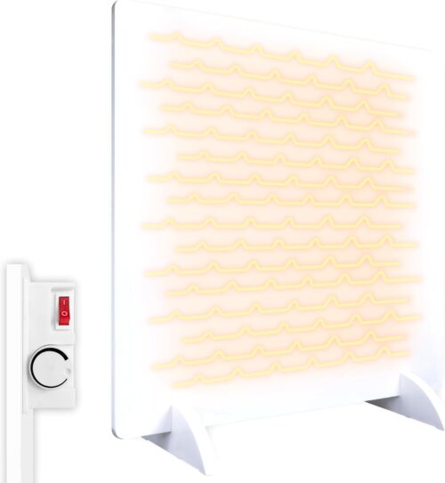 Silvergear Radiateur Electrique Mobile 425W Chauffage Radiateur Electrique Basse Consommation d'Energie Chauffage d'Appoint