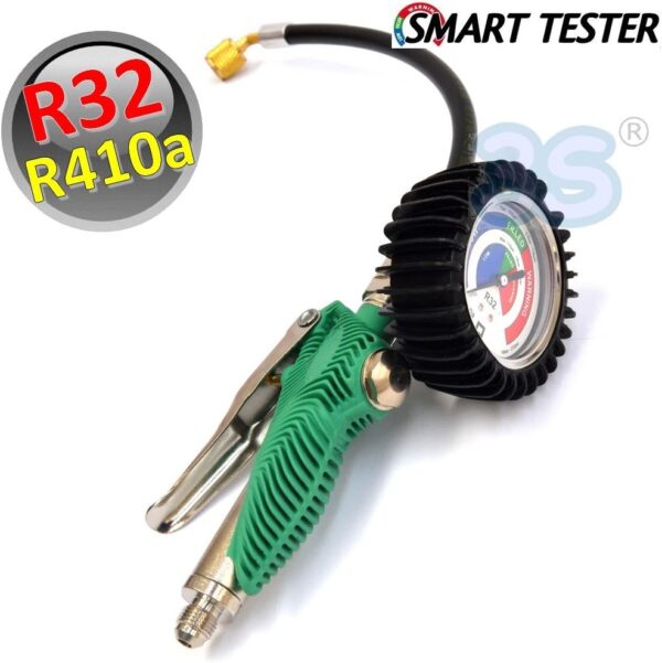 SUPERSAMASTORE Smart Tester for SYSTEMS with R410a R32 Pressure Gauge Refrigerator Pro Air Conditioning