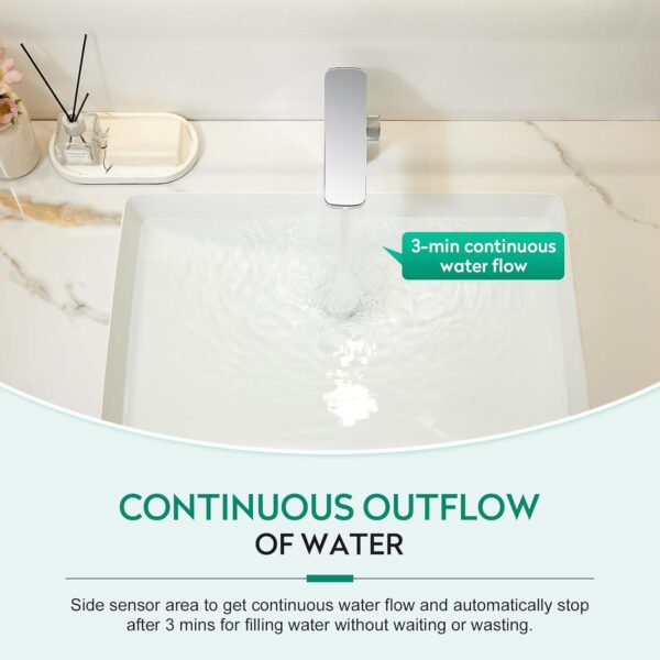 61O2aWgmqpL._AC_SL1500_.jpg CREA Mitigeur de Salle de Bains Infrarouge, Robinet Lavabo Automatique a Infrarouge, Robinet Lavabo de Salle de Bains Infrarouge, Mi