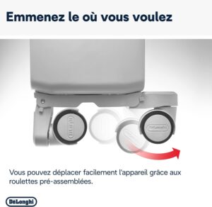 De'Longhi TRDX41025E Radiateur a huile Dragon 4, 2.5kw