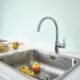 Robinet de cuisine GROHE Start Flow Supersteel, bec U 360°