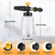 61OdCgDMCwL._AC_SL1200_.jpg Lance a mousse a neige Pistolet a mousse de lavage de voiture pour nettoyeur haute pression Bouteille de 1 litre avec buse regla