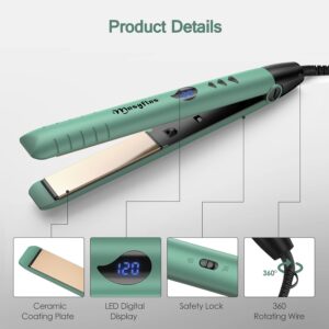 61OfsEES8lL._AC_SL1500_.jpg Mnsyflns Lisseur Cheveux, Fer a Lisser et Boucleur 2en1 avec Revetement Advanced Ceramic Plaques, Salon Professionnel Hair Straighte