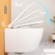 61PE6y8f70L._AC_SL1500_.jpg Teal Home Ceramic wall-hung toilet with soft-close mechanism, single hole Superspin flush toilet, white toilet with nano coating, 52