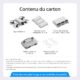DJI Neo Fly More Combo polyvalent, Mini Drone avec camera 4K, drone autonome 135g, fonction follow me, demarrage manuel, suivi de sc