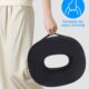 Cushion de Chaise Donut, Coussin Bouee Coccyx Ergonomique,Coussin Orthopedique Rond,Coussin coccyx pour Soulager Hemorroides,Coussin