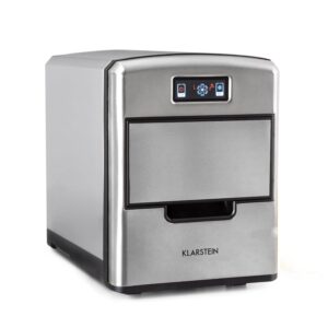 Machine à glaçons Klarstein 2,1 L, jusqu’à 12 kg