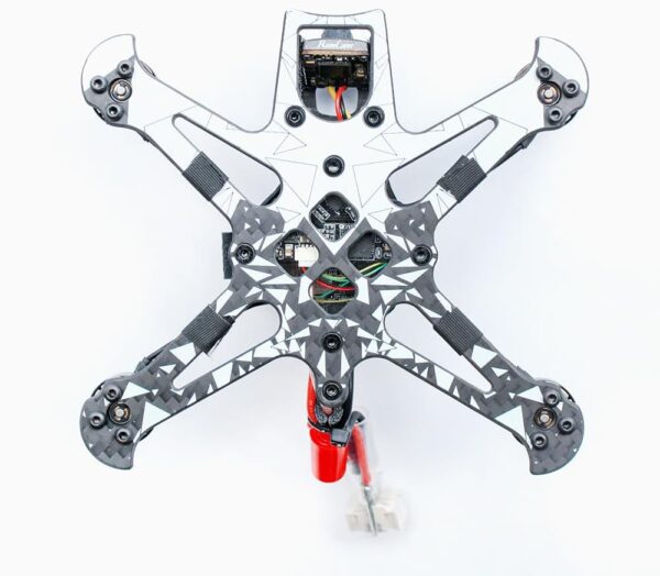 EMAX Tinyhawk 3 Plus Freestyle Drone RTF Kit Ready To Fly FPV Analogique Drone Mini Racing Quadricoptere Cadre en Fibre de Carbone D