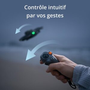 DJI Avata 2 Fly More Combo (Three Batteries) Bundle, drone FPV avec camera 4K, avec protection d'helice, flipsroulis sur pression d