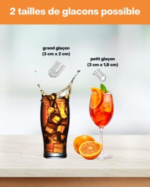 Machine à glaçons rapide SENYA ICE COOL 12 kg/24h, 1,3 L