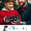 Great-JUNAMT rc Car Voiture telecommandee RC Voitures 1:16 Tout-Terrain Monster Truck Phares a LED, Jouet de Voiture RC 20 kmh Cade