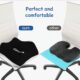 Bearrerp Coussin orthopedique en mousse a memoire de forme - Ergonomique - Favorise la circulation sanguine et soulage le coccyx - P