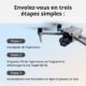 DJI Air 3S Fly More Combo (telecommande RC 2 avec ecran) avec accessoires polyvalents, drone avec grand angle CMOS 1 camera tele