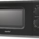 Comfee' CM-M202CC(BK) Four a micro-ondes compact avec la capacite de 20 litres, 700 W avec Commande manuelle, Convenable pour petite