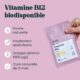 Vitamine B12 1000 µg Vegan 60 gél. 2 mois réduit la fatigue