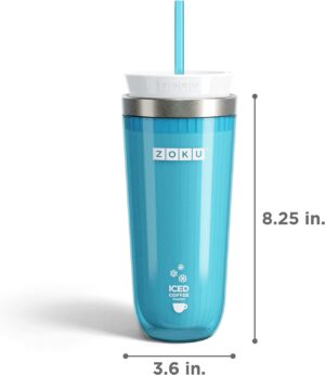 Machine à café glacé Zoku ZK121-TL turquoise 325 ml