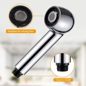 61ULfXDJJoL._AC_SL1001_.jpg Ibergrif M91209 Robinet de cuisine a tete de pulverisation de rechange Pomme de douche amovible Robinet a 2 fonctions Buse de pulver