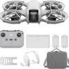 DJI Neo Fly More Combo polyvalent, Mini Drone avec camera 4K, drone autonome 135g, fonction follow me, demarrage manuel, suivi de sc