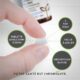 Calcium, magnesium, zinc enrichi en vitamine D3 - Supplement de haute resistance 365 comprimes vegetariens Offre de 6 mois Fab