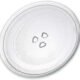 DL SERVICE Plateau Micro Onde Tournant pour Samsung, en Verre, compatible avec differents modeles, plateau tournant avec 3 attaches,